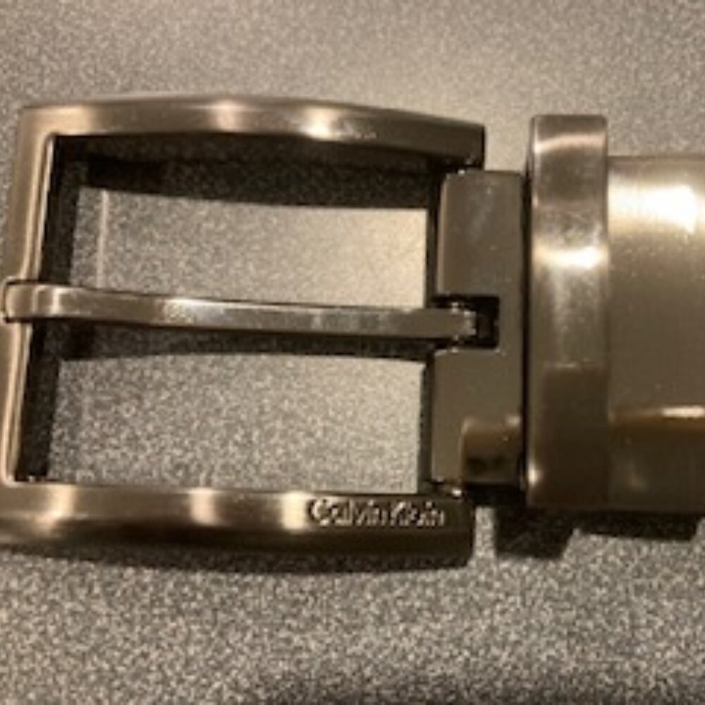 Men's/Boy's Calvin Klein Leather Reversible Belt, Size 34, NWOT